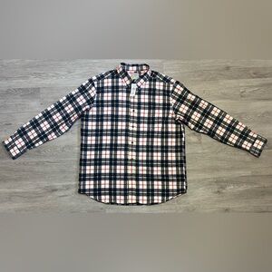 NEW - Mens LL Bean L Traditional Fit Plaid Flannel - White/Blue/Red/Yellow